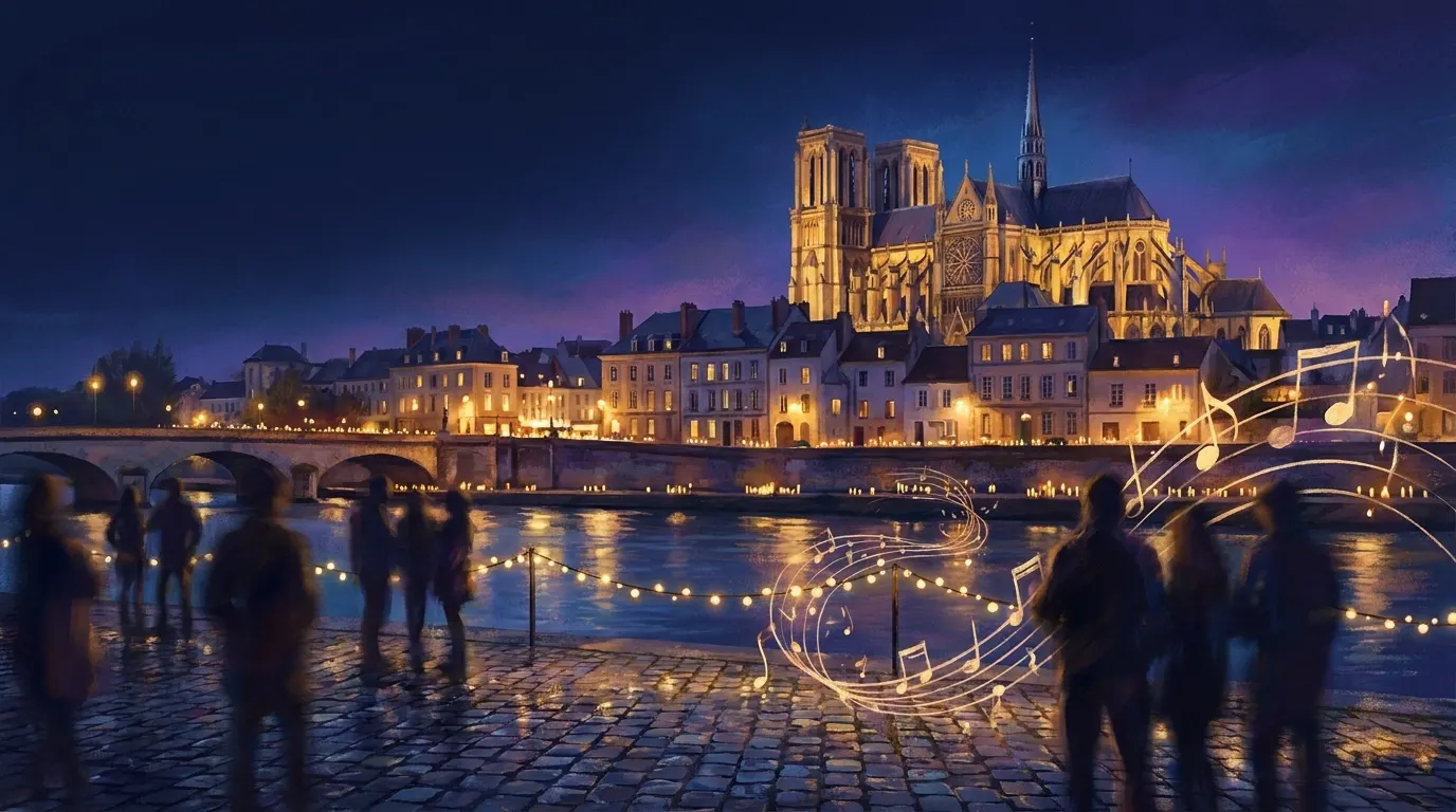 Meaux en pleine nuit : un patrimoine qui change de rythme