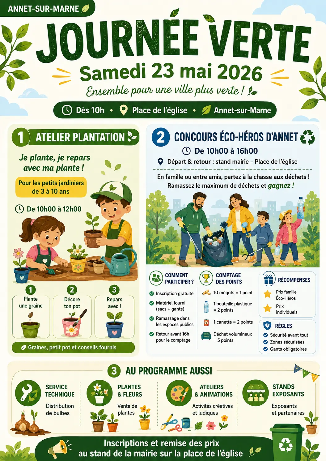 Journée verte à ANNET-SUR-MARNE !